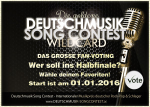 Deutschmusik Song Contest 2016 - Die goldene Wildcard