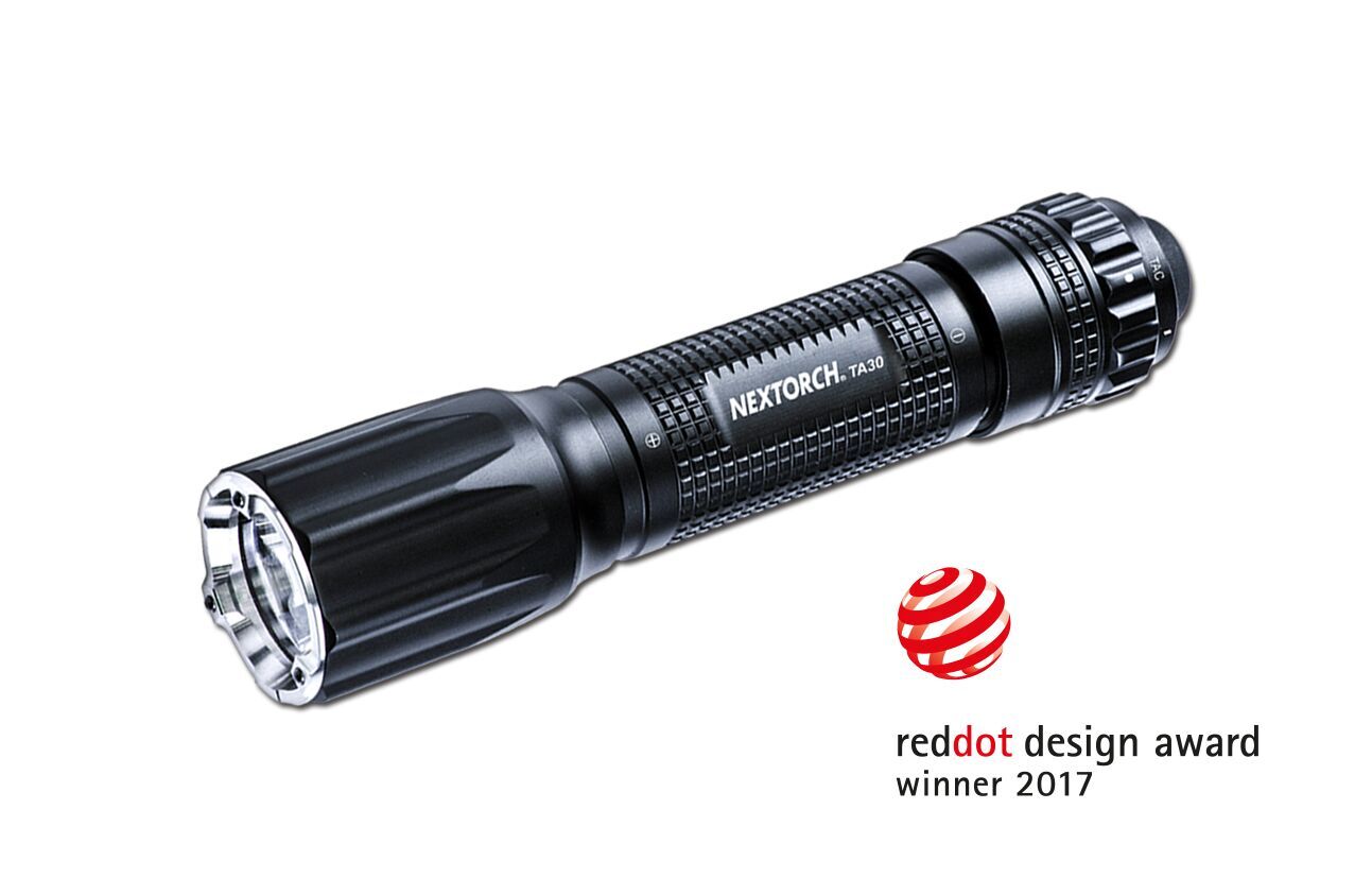 Die TA30 von Nextorch ist gewinner des reddot Design Award 2017 