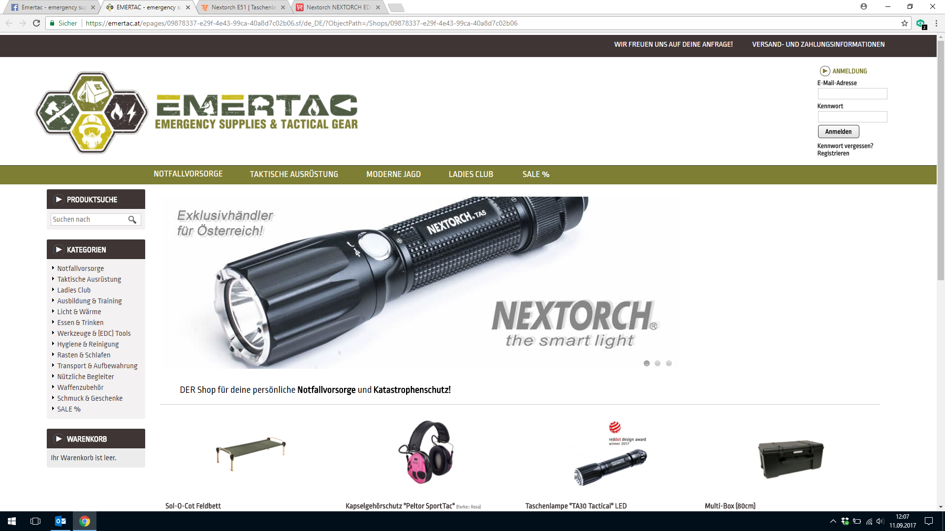 Österreichischer Disributor für NEXTORCH 