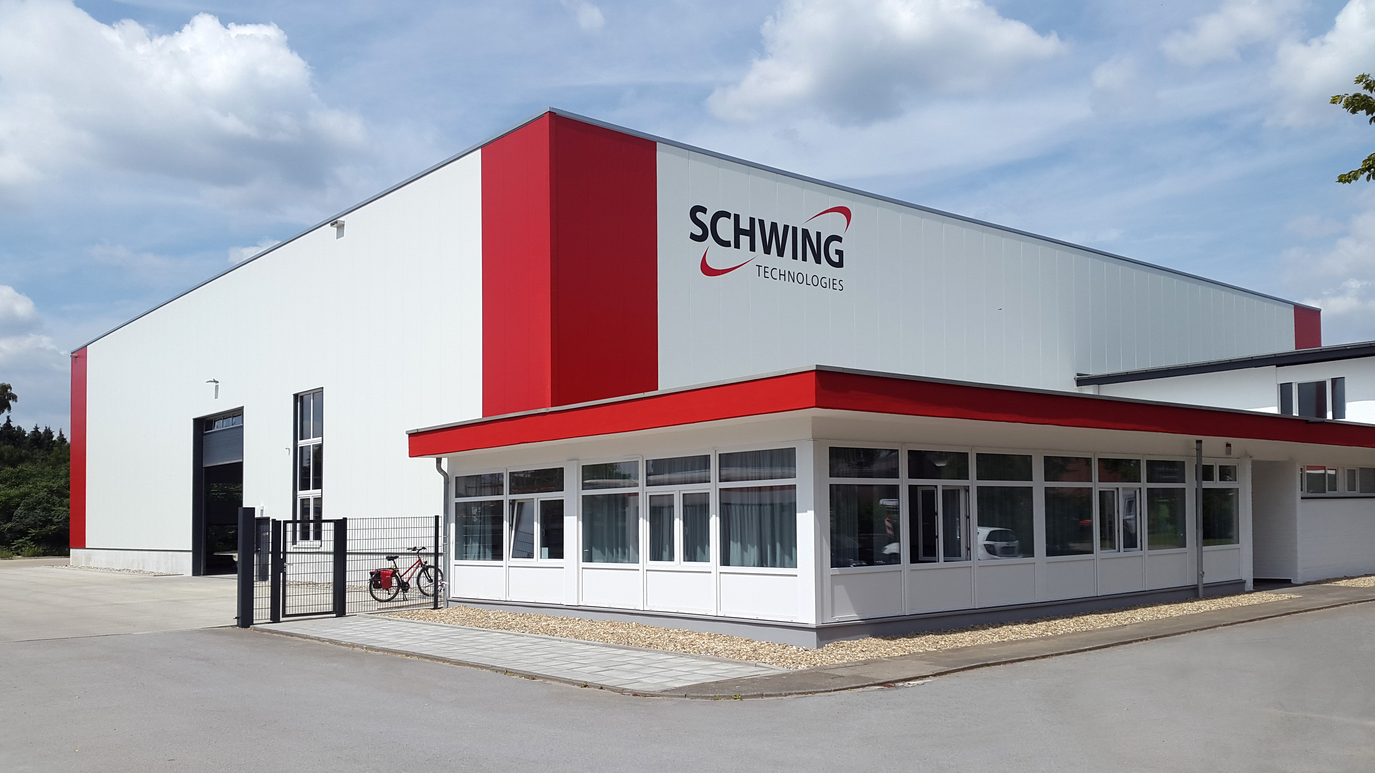 SCHWING Technologies: Eröffnung der neuen Fertigungshalle in Neukirchen-Vluyn. Foto: SCHWING Technologies