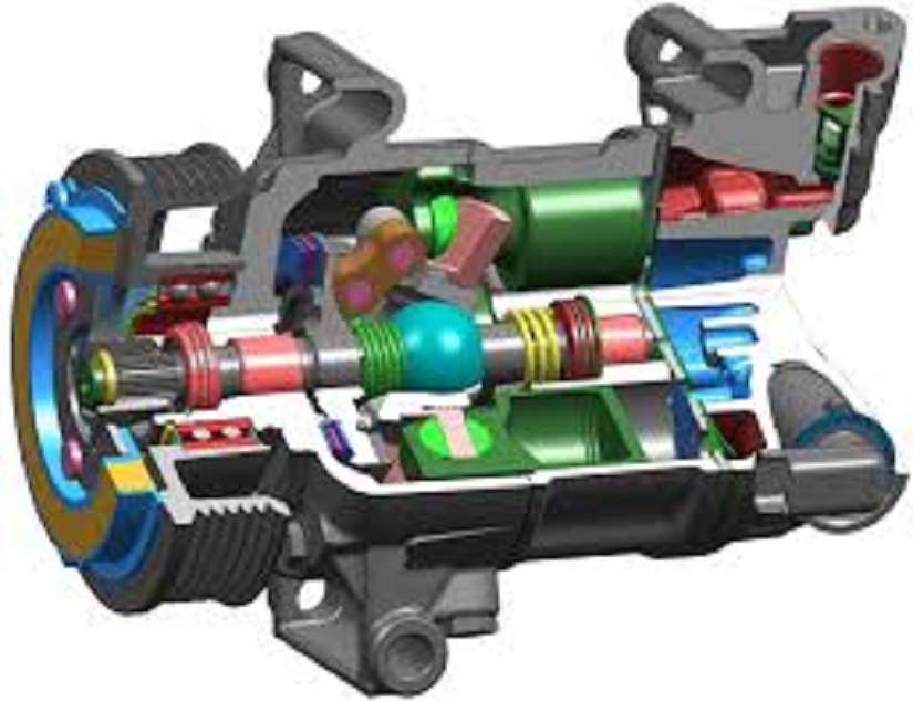 Variable Displacement Refrigeration Compressor