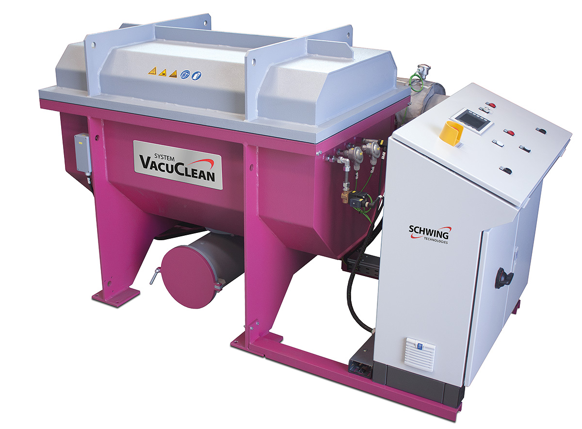 Vakuumpyrolyse-System VACUCLEAN von SCHWING Technologies