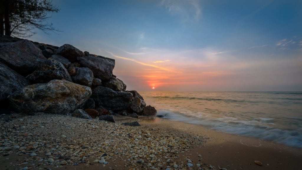 Sonnenuntergang Thailand mit Visum erleben