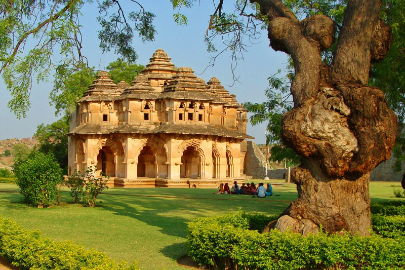 Lotus Mahal Hampi in Indien