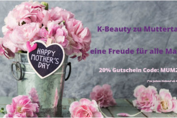 Am 10.05. ist Muttertag - 20% Gutschein Code zum Muttertag auf koreanische Kosmetik bei Miss&Missy