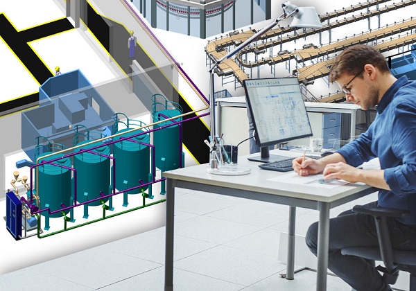 Ideal für die Planung großer Anlagen: M4 PLANT